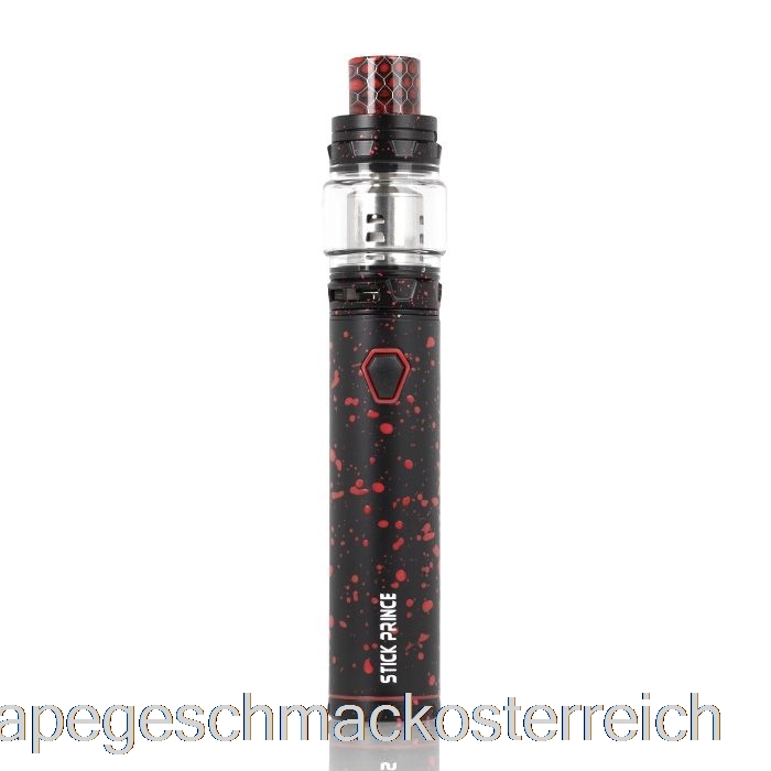Smok Stick Prince Kit – Pen-Style TFV12 Prince Black Mit Rotem Spray, Vape-Geschmack